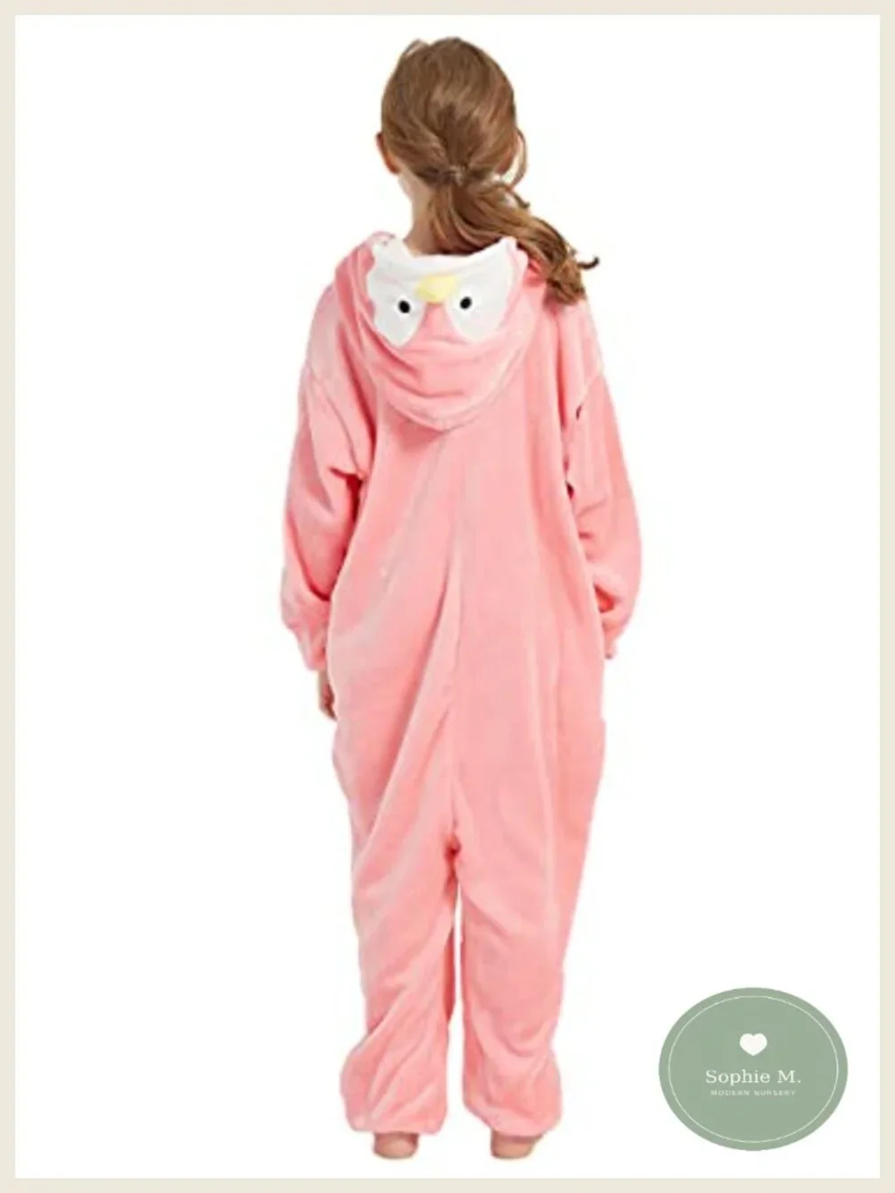 Kids Penguin Onesie Plush Fleece Zip Up One-Piece Pajamas Costume